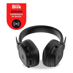 BLIK - Audífonos Bluetooth Feel250 16 Hrs Color Negro