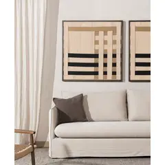 AMOBLE - Cuadro Takira Beige