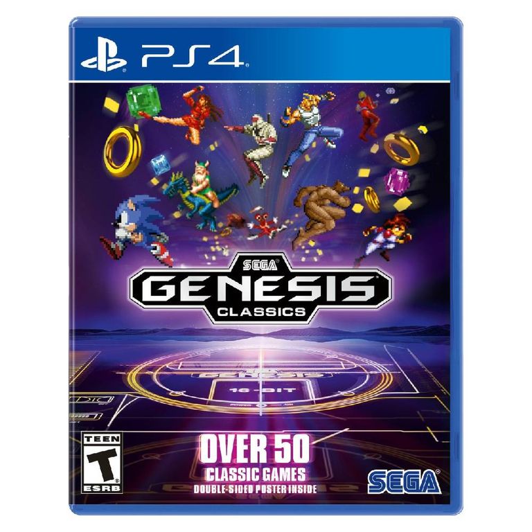 SONY Sega Genesis Classics Ps4
