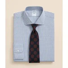 BROOKS BROTHERS - Camisa Hombre Ni Supima Finish Check Reg Celeste