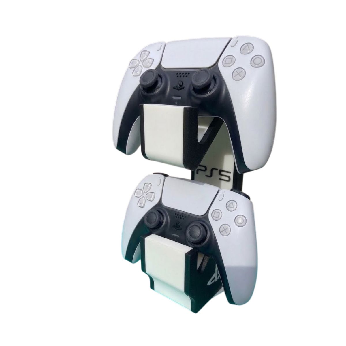 GENERICO - Soporte Doble Control Dualsense PS5 Organizador Joystick Base Premium