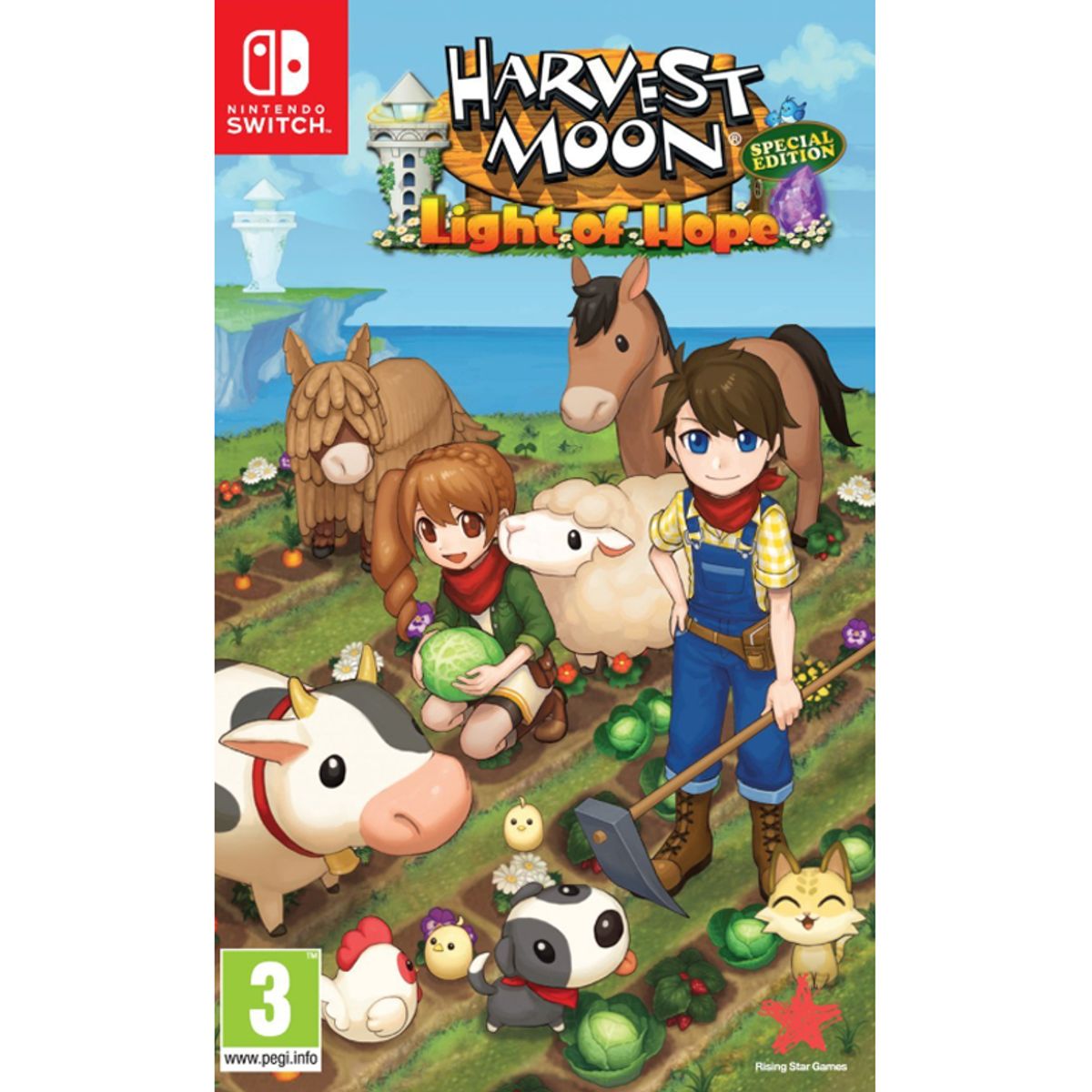 NINTENDO - Harvest Moon Light of Hope Europeo - Nintendo Switch