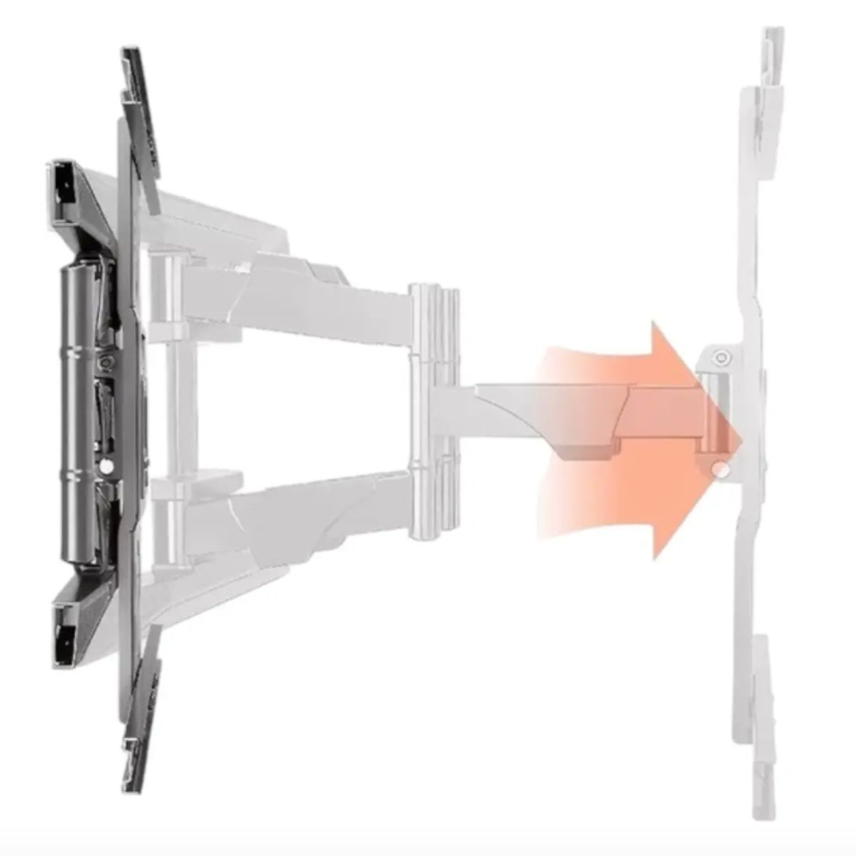 GENERICO - Soporte Universal Brazo Articulado Base Tv45 A 75 Pulgadas