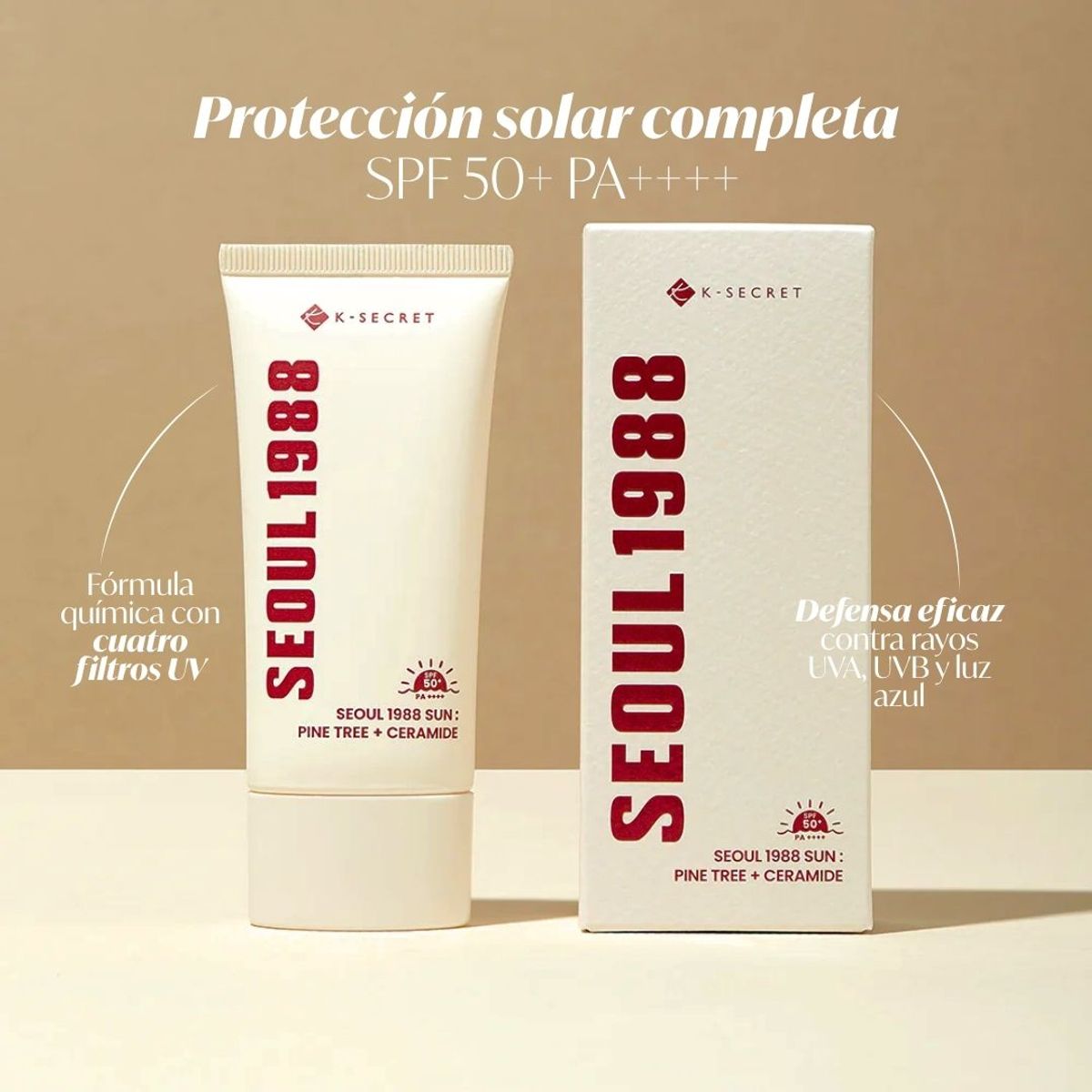 KSECRET - Protector solar Pine Tree + Ceramide