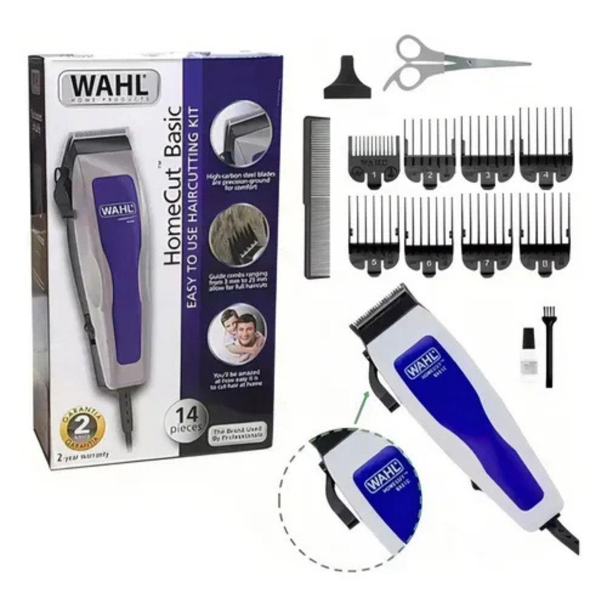 WAHL - Wahl Basic Homecut Más 14 Piezas