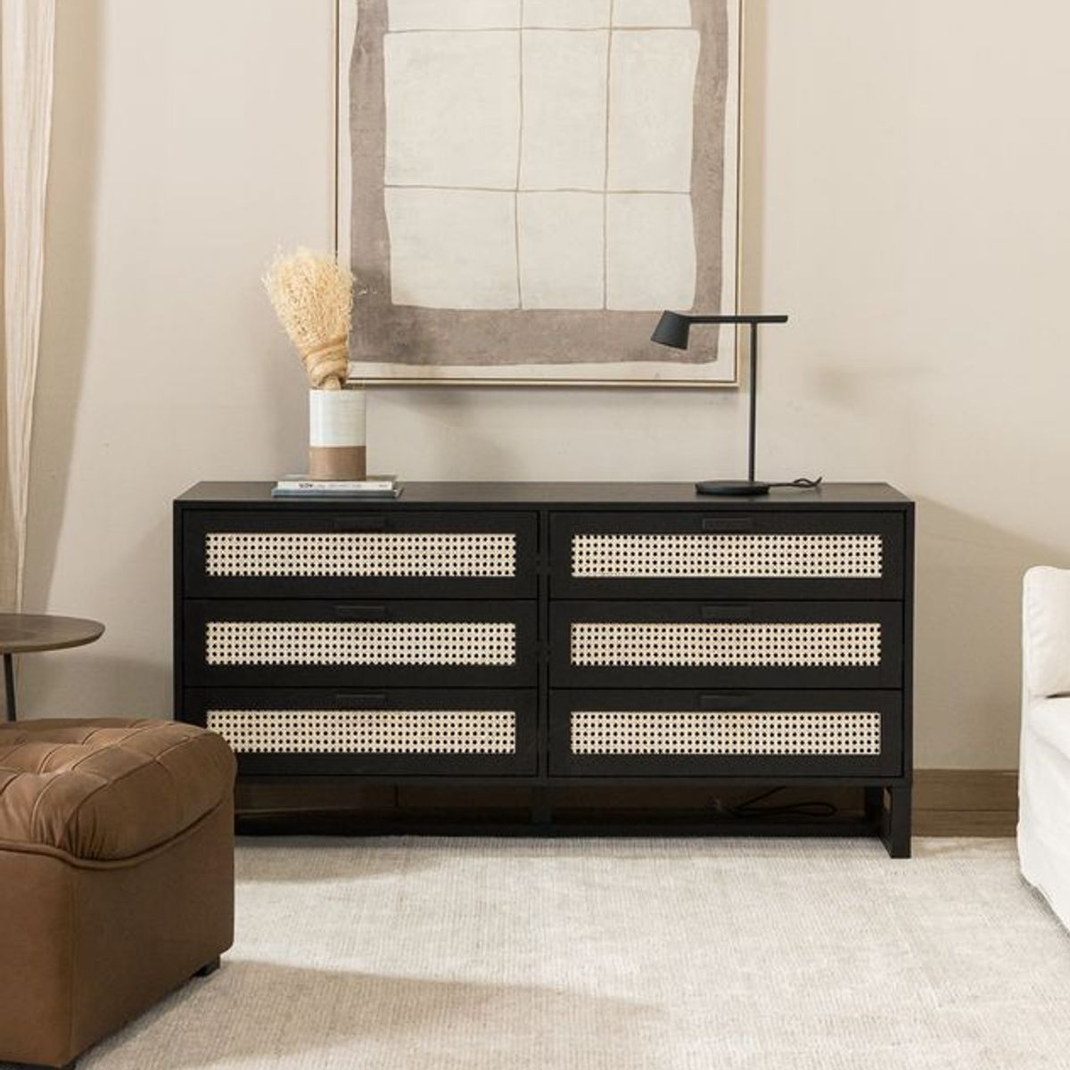 AMOBLE - Buffet Vento New Amoble Negro