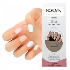 GENERICO - Uñas Gel Sticker Semicurado, Nordvik Para Lampara Uv Modelos