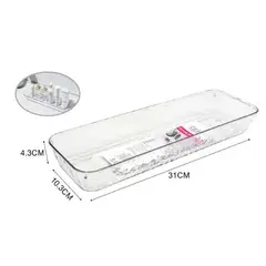 GENERICO - ORGANIZADOR CAJA ACRILICO MULTIUSOS 31 x 10.3CM