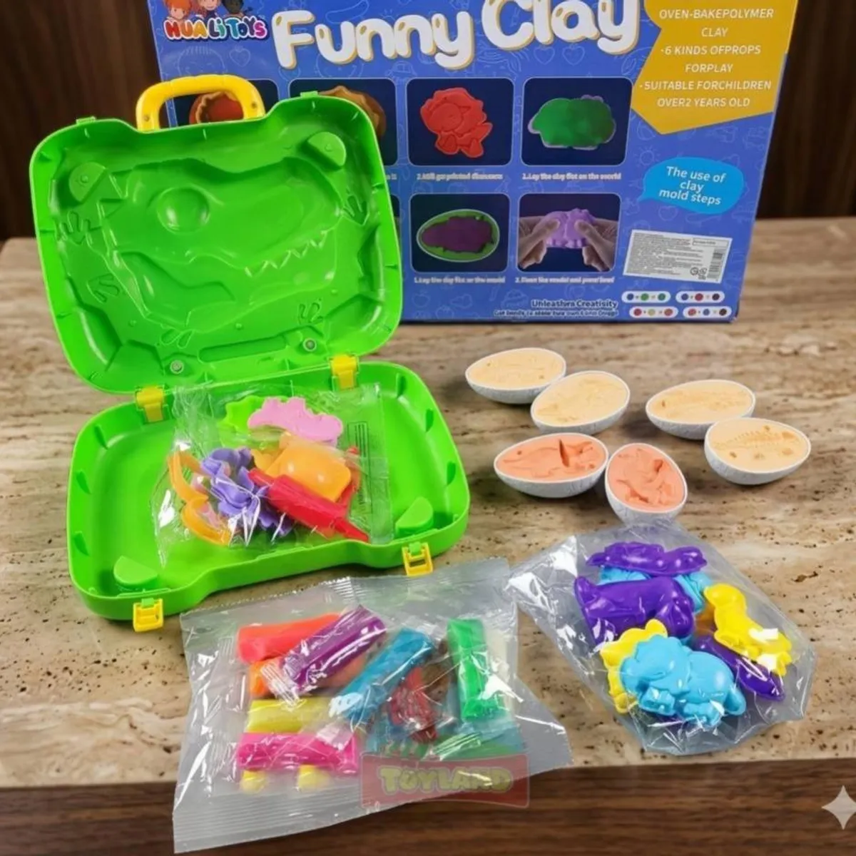 GENERICO - Juguete Maleta Dinosaurio Con Plastilina De Para Niños