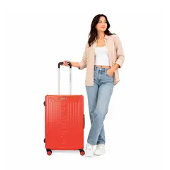 NAUTICA - Maleta mediana Copper M 20kg naranja