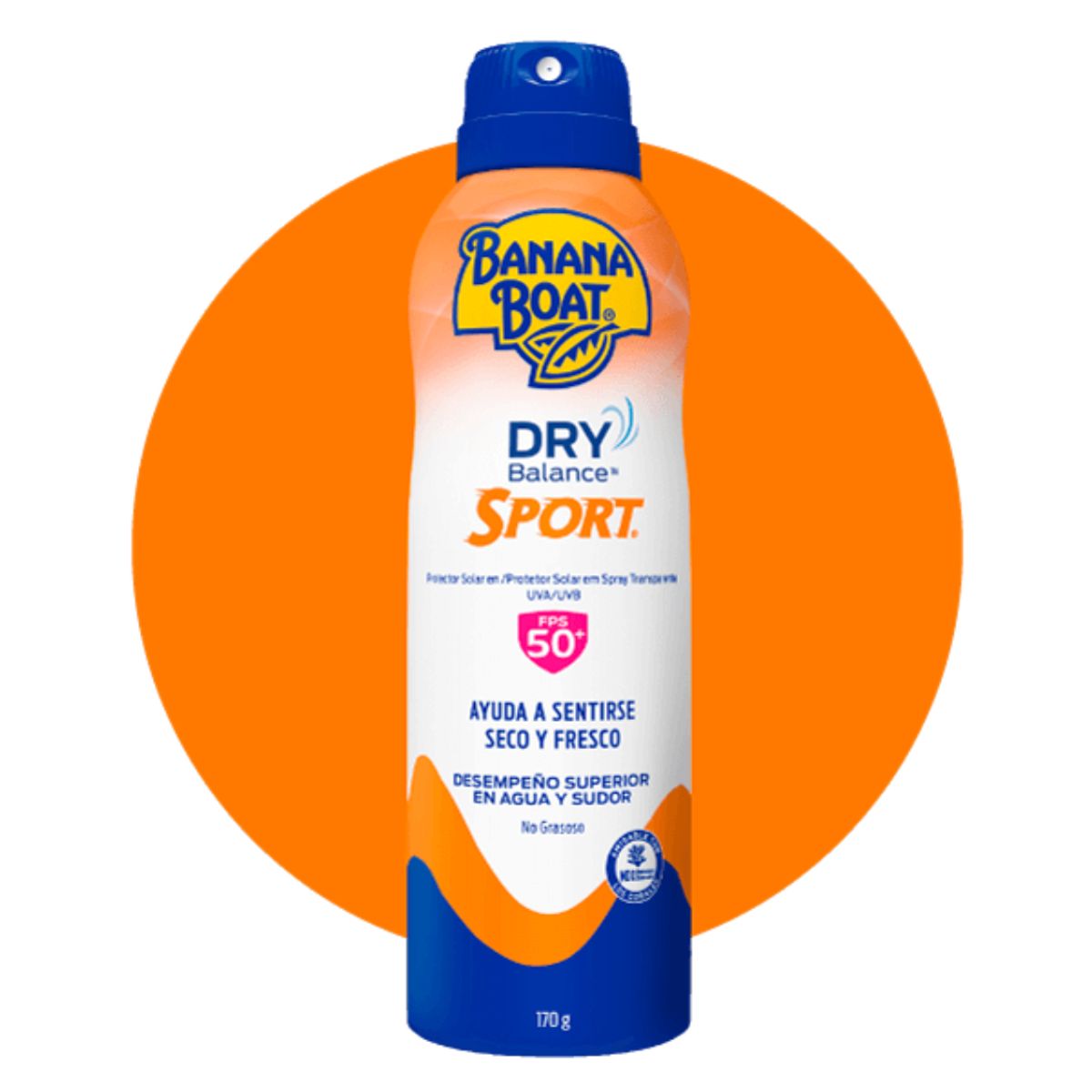 BANANA BOAT - Bloqueador en Spray Dry Balance Sport SPF 50 – 170 g
