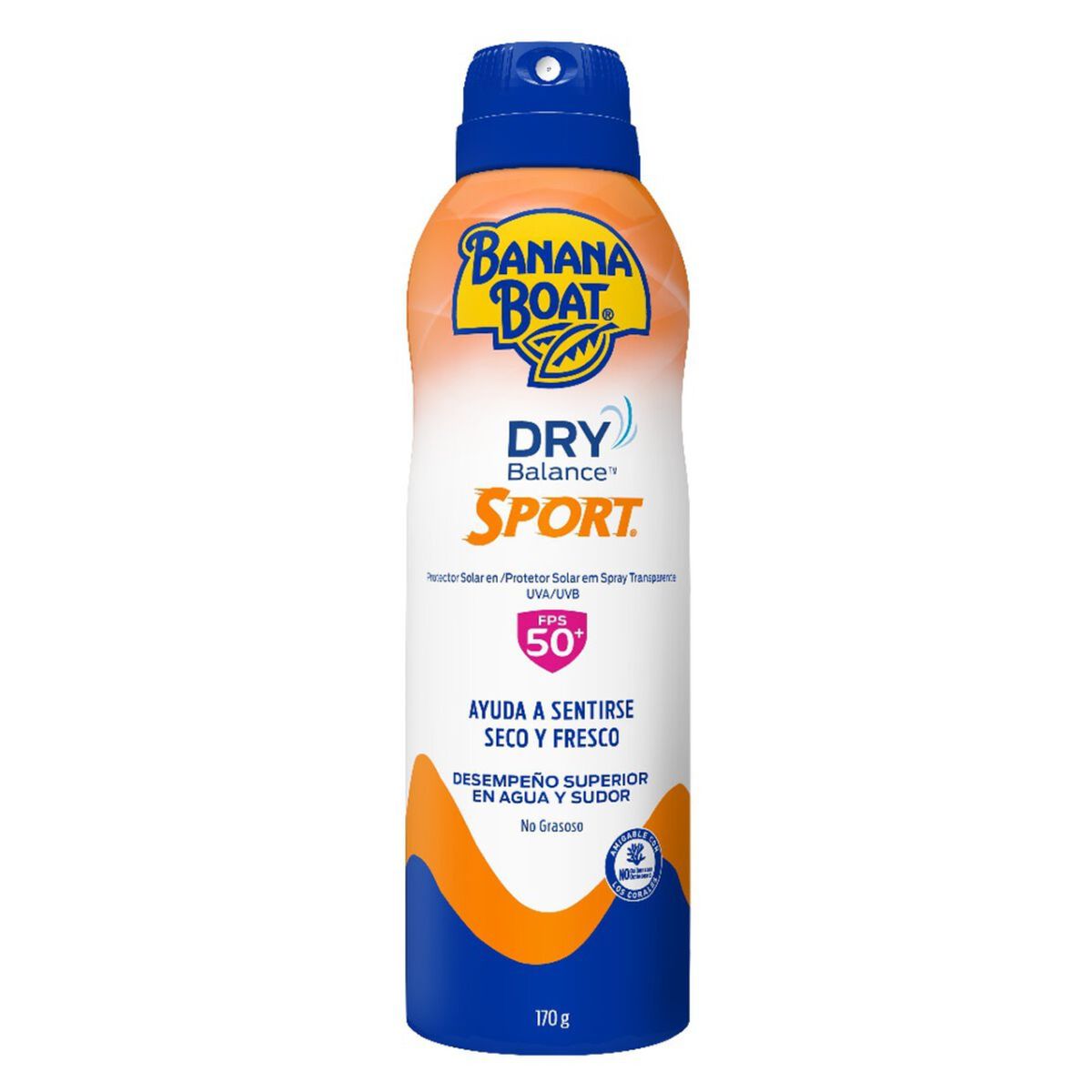 BANANA BOAT - Bloqueador en Spray Dry Balance Sport SPF 50 – 170 g