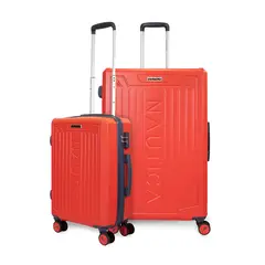 NAUTICA - Pack 2 maletas Copper cabina 10k y grande 23k naranja
