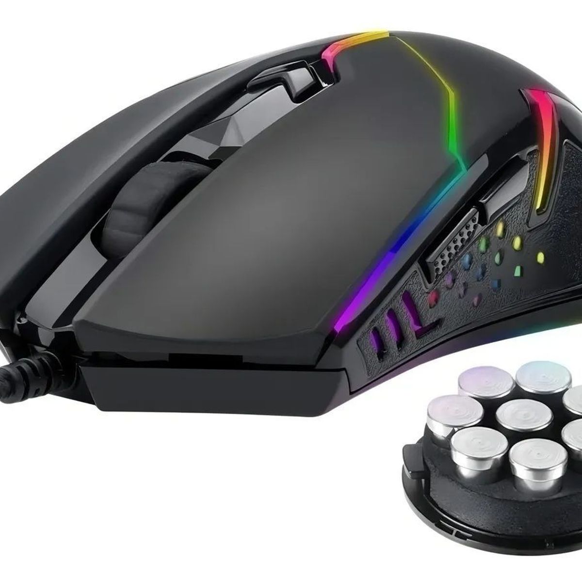 GENERICO - Mouse Gamer Redragon Centrophorus2 M601-RGB black
