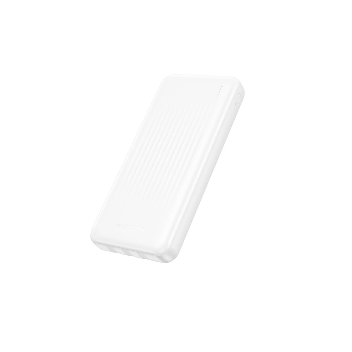 BOROFONE - PowerBank Borofone BJ79 Ultra Delgada 10.000 mAh, Color Blanco
