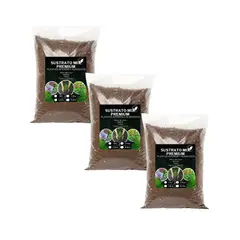 GENERICO - Sustrato Para Planta De Interior 10 Litros / Pack 3 Unidades