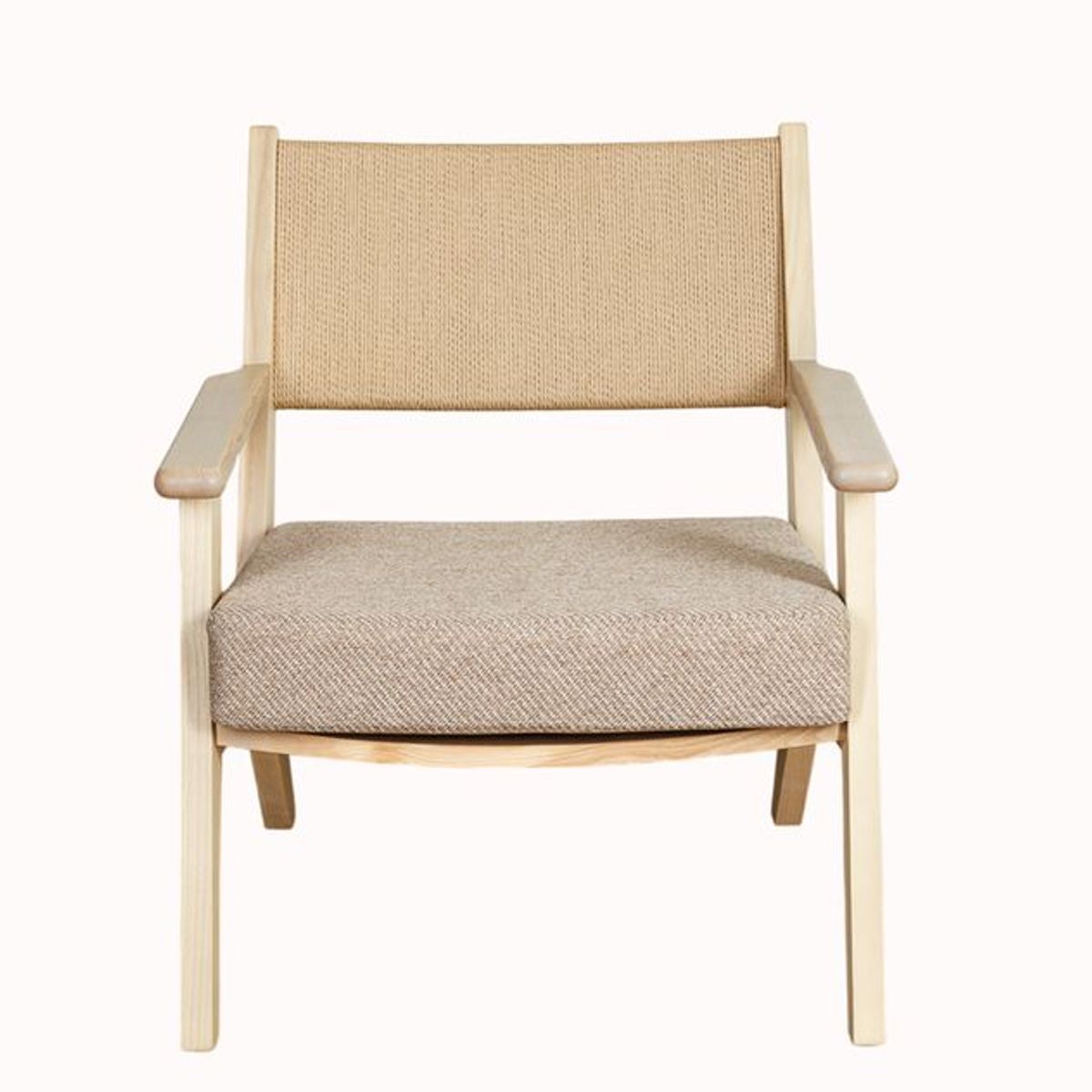 AMOBLE - Poltrona Aoyama Fibra Beige Amoble