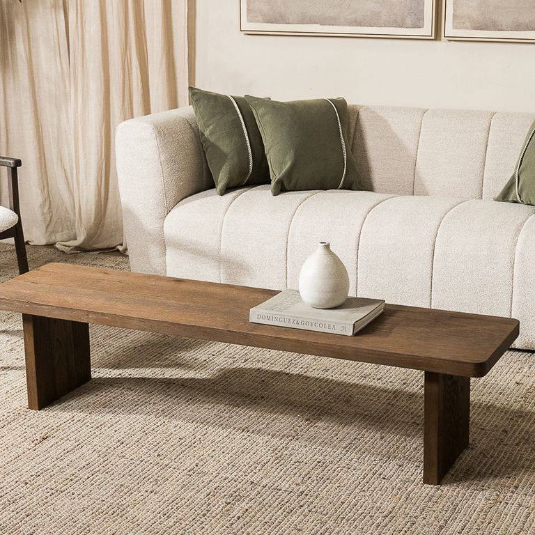 Mesa de Centro Brisa Rectangular Natural Amoble