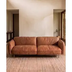 AMOBLE - Sofa Calgary Cuero Café
