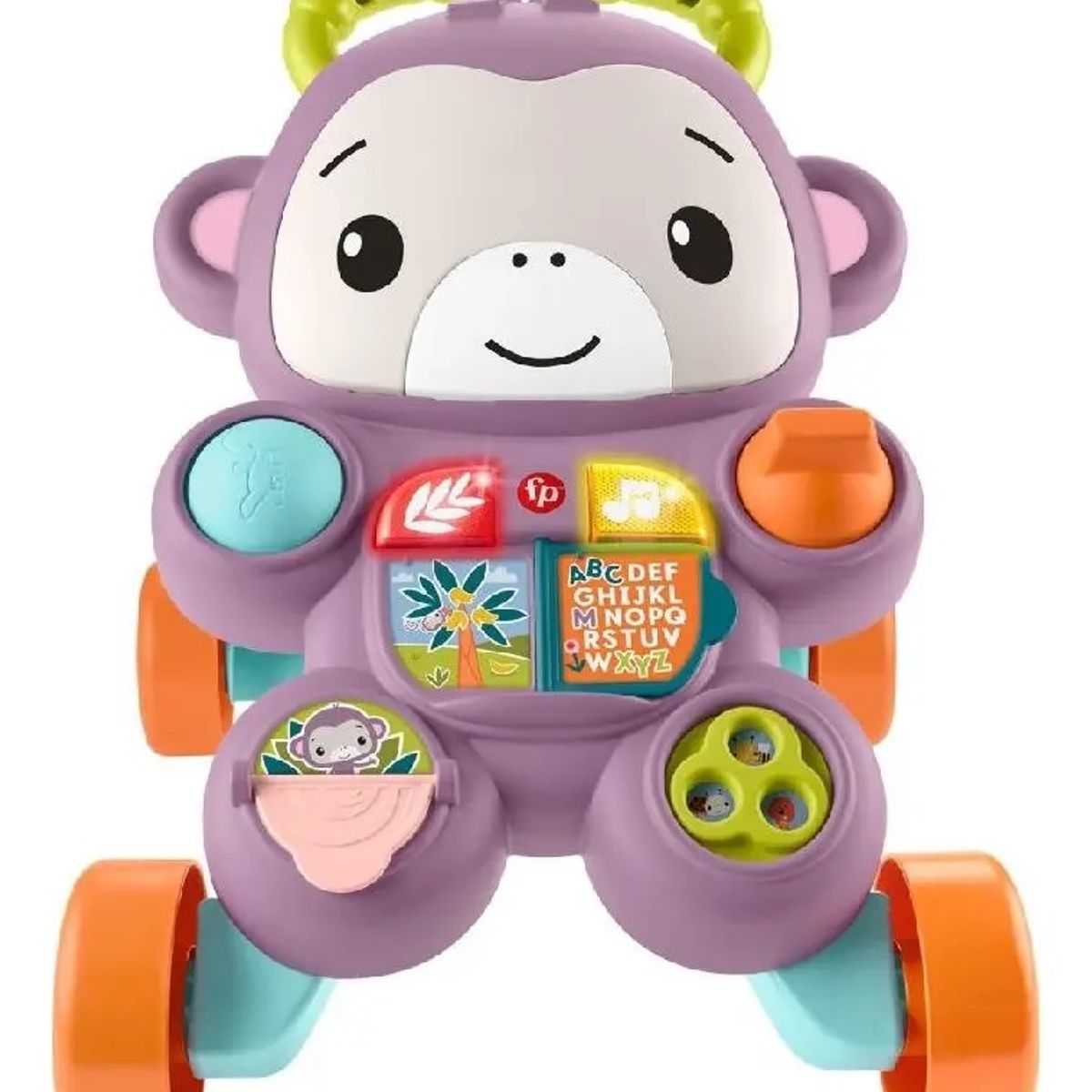 FISHER PRICE - Andadera Para Bebés Aprende Conmigo Amigo Mono Fisher-Price