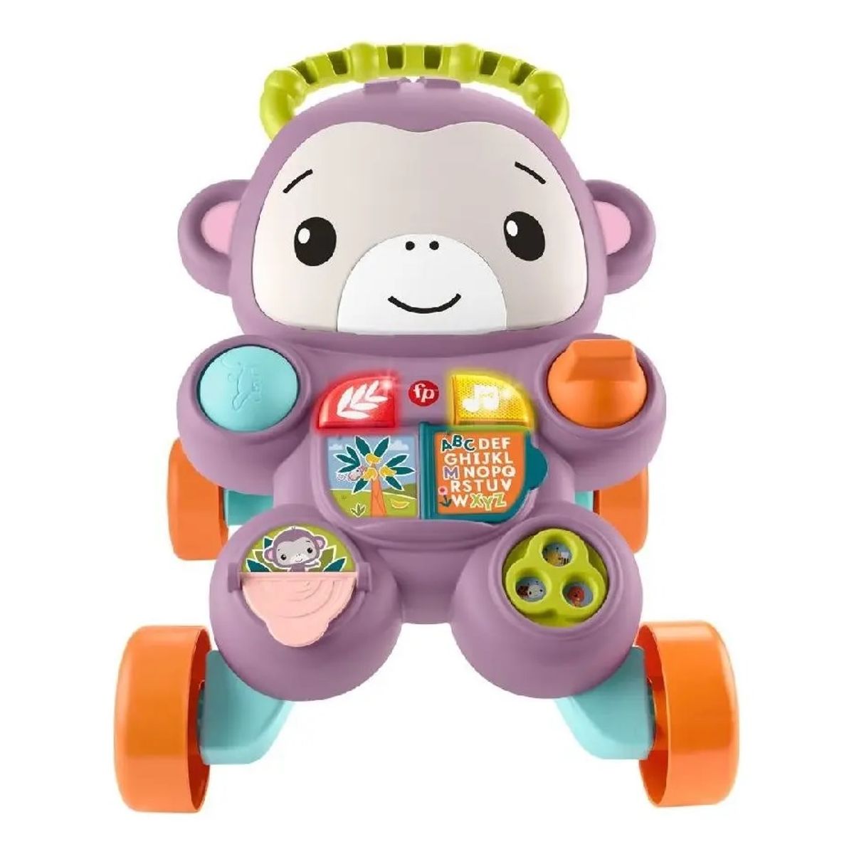 FISHER PRICE - Andadera Para Bebés Aprende Conmigo Amigo Mono Fisher-Price