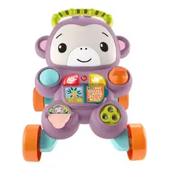 FISHER PRICE - Andadera Para Bebés Aprende Conmigo Amigo Mono Fisher-Price