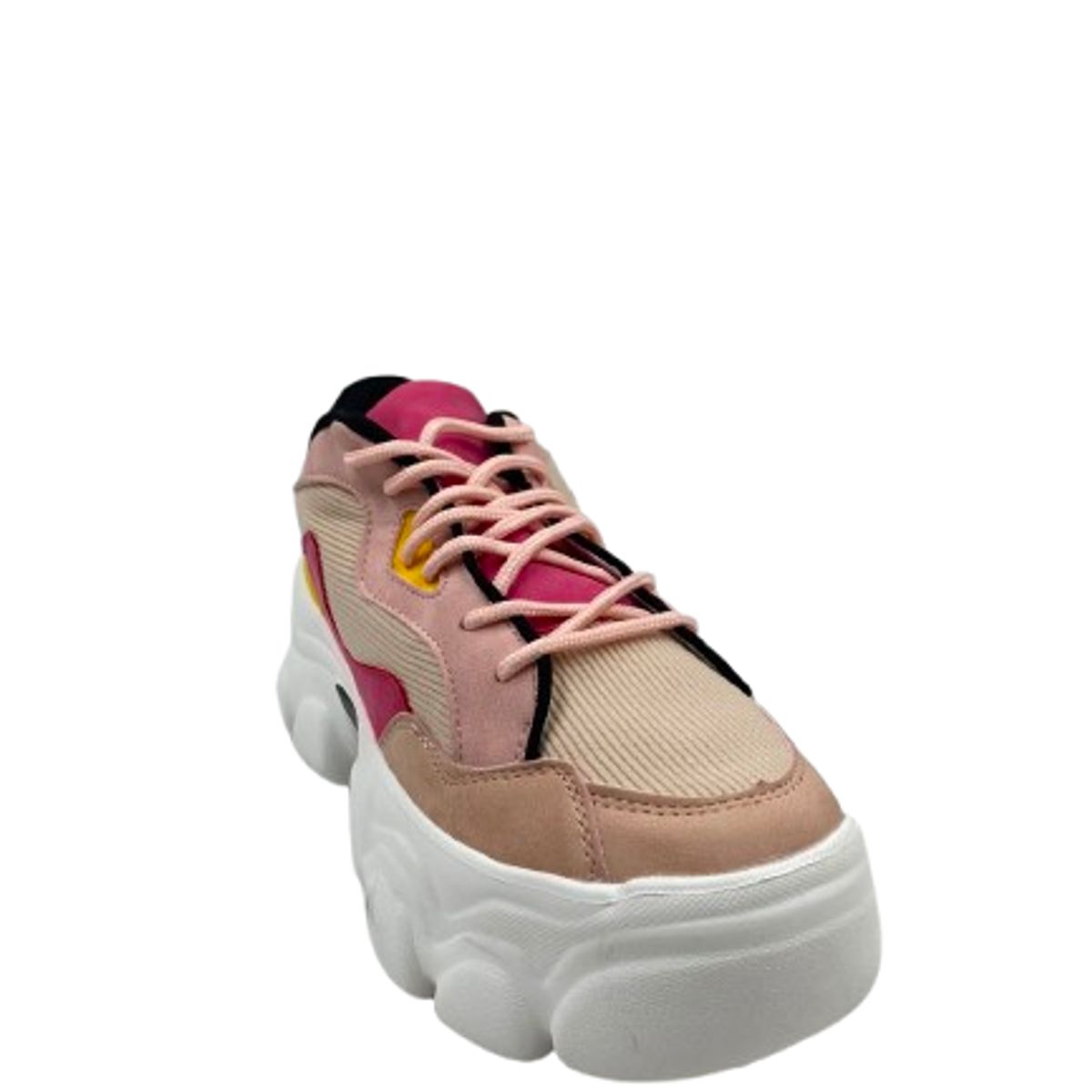 HERIEL - Zapatilla Chunky Mujer Plataforma Multicolor Pastel