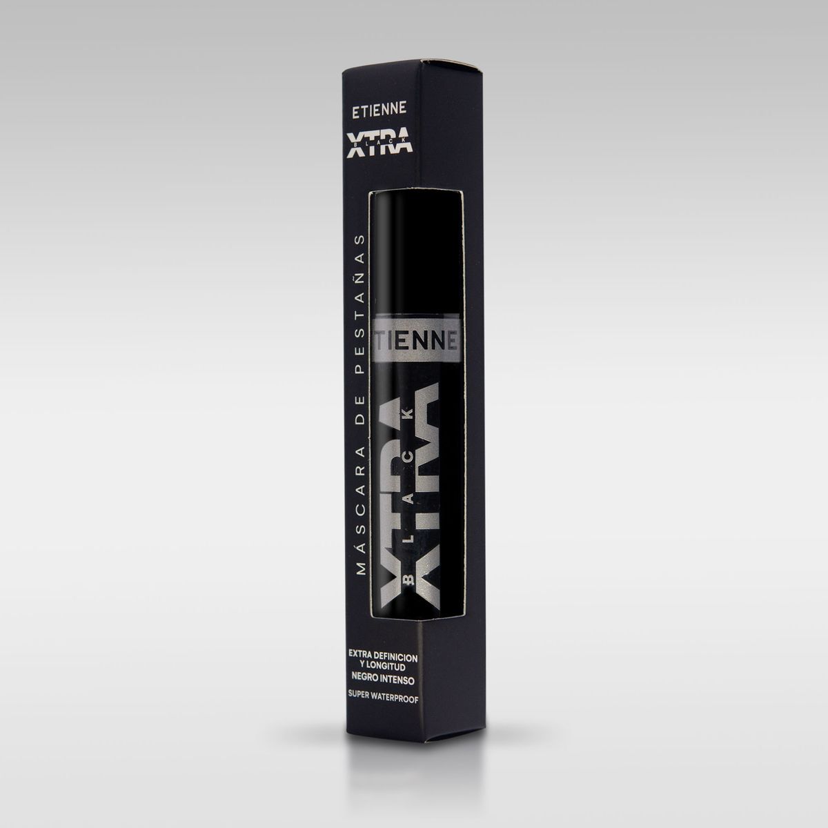 ETIENNE - Mascara de Xtra Black Super Waterproof