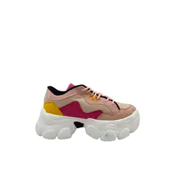 HERIEL - Zapatilla Chunky Mujer Plataforma Multicolor Pastel