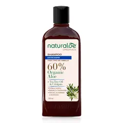 NATURALOE - Shampoo Anticaspa con Aceite de Tea Tree 350 ml