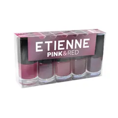 ETIENNE - Set De Esmaltes Pink & Reds