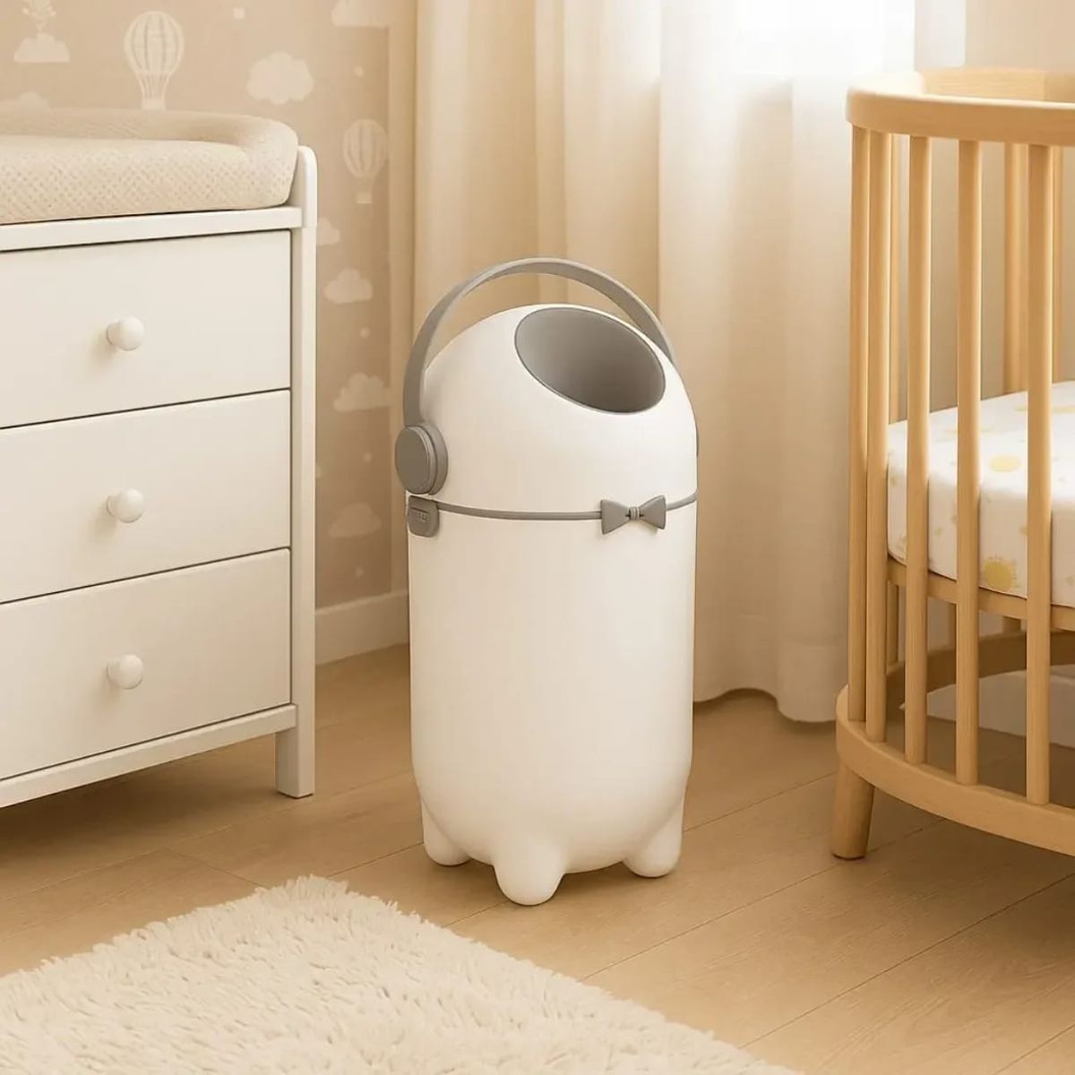 SENSIBLUE - Contenedor de Pañales Hermético Basurero Antiodor - BPA Free