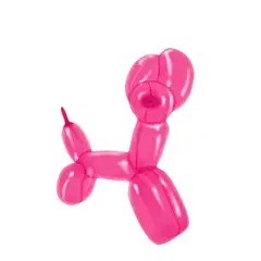 GENERICO - Globos largos para decorar tus celebraciones 40pcs fucsia