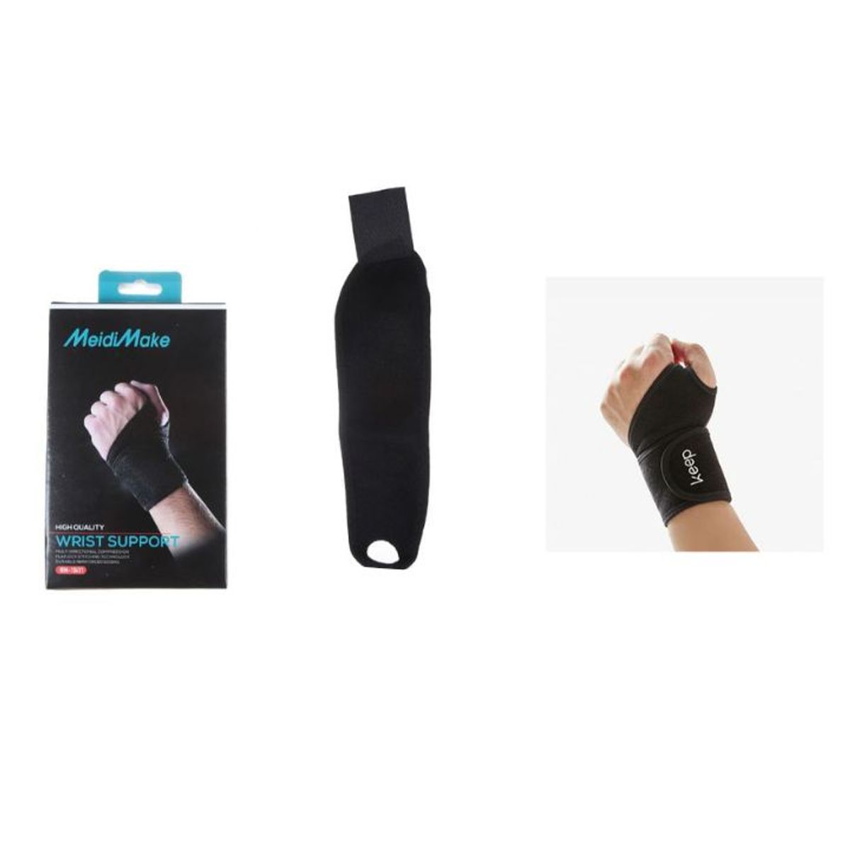 GENERICO - Muñequera Férula Neopreno Con Soporte Para Pulgar 31x8cm