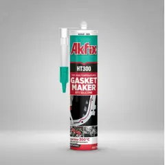 AKFIX - Silicona Alta Temperatura 310 Ml. Negra Ht 300 Axfix