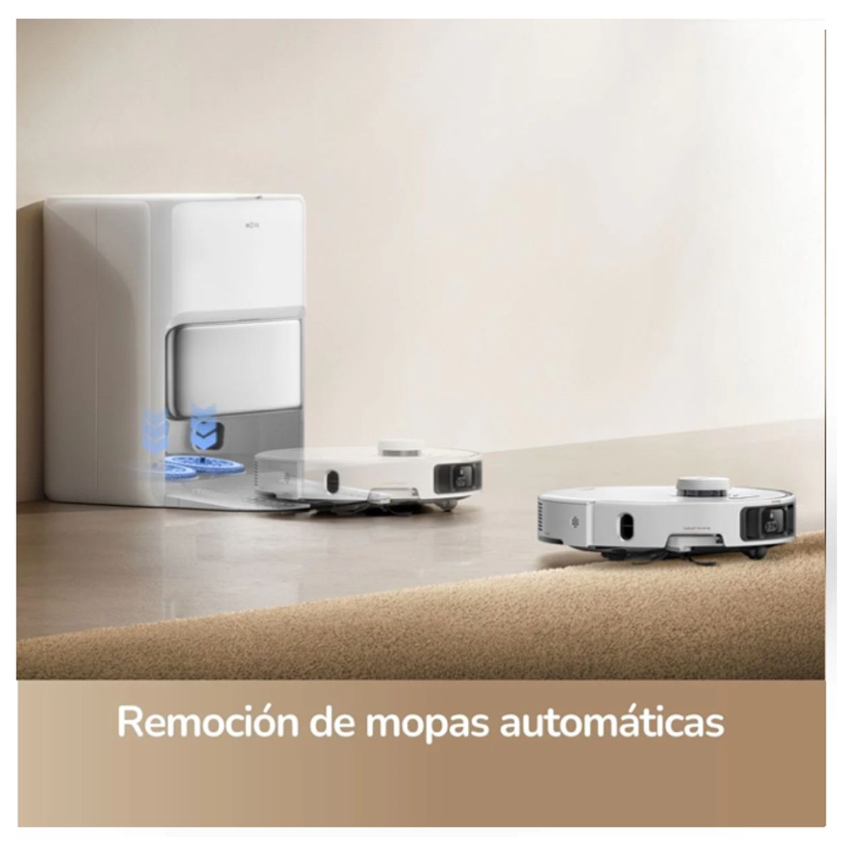 MOVA - Mova P50 Pro Ultra Robot Aspirador y Fregona, succión de 19,000 Pa