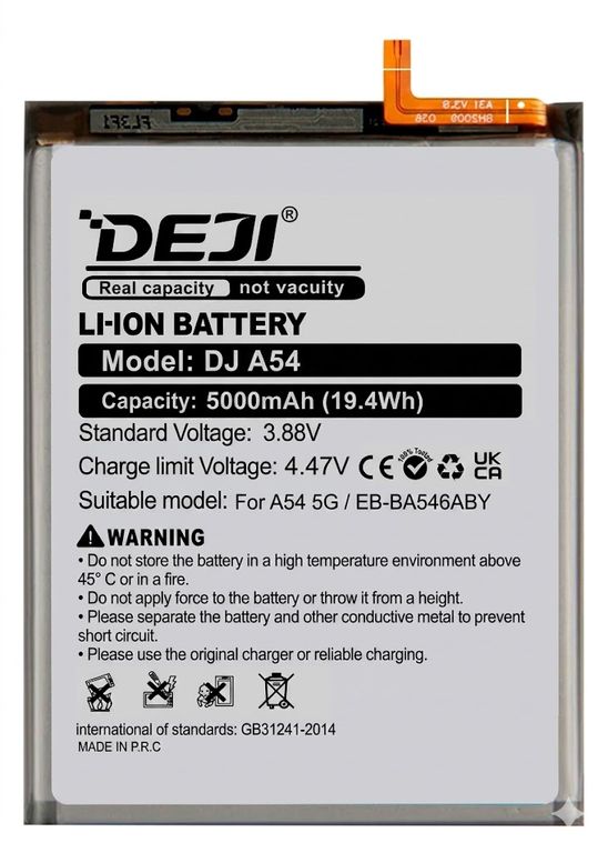 Batería para Teléfono Samsung A34-A35-A54-A55 Marca Deji