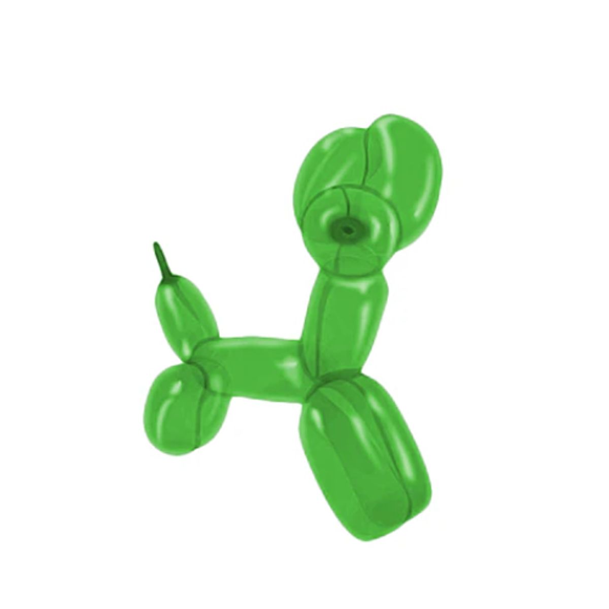 GENERICO - globos largos para decorar tus celebraciones 40pcs verde oscuro