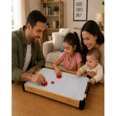 GENERICO - Mini Mesa Air Hockey De Madera Juguete Infantil