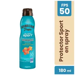 HAWAIIAN TROPIC - Protector Solar Island Sport Spray 50FPS - 170g