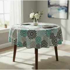 GENERICO - Mantel Redondo Impermeable Para Mesa De 150cm