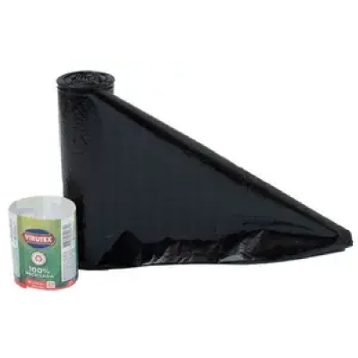 VIRUTEX - Bolsa Basura Virutex 50x70 Cm X10 Uds Pequeña Color Negro