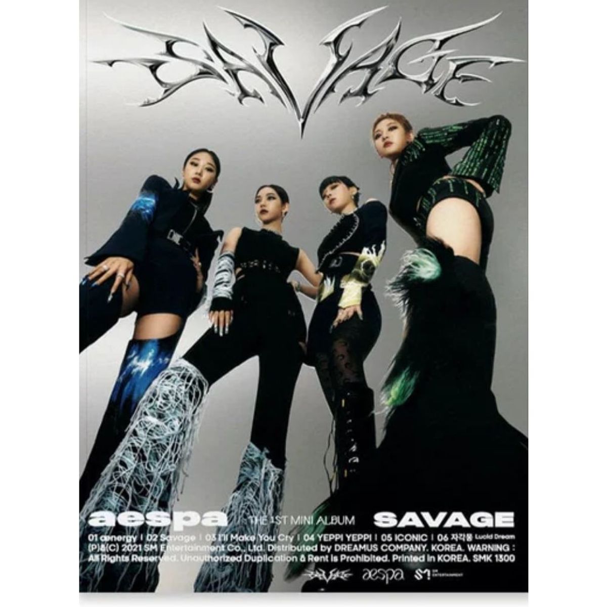 GENERICO - aespa THE 1ST MINI ALBUM ´SAVAGE´(Hallucination Quest Ver.) 