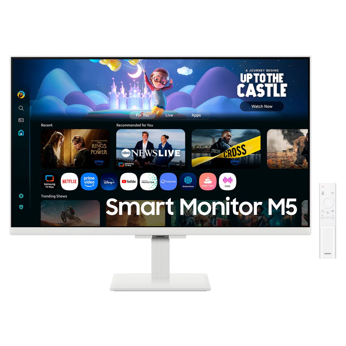 SAMSUNG - Monitor Smart Samsung 32 M5 M50F Fhd Con Control Remoto