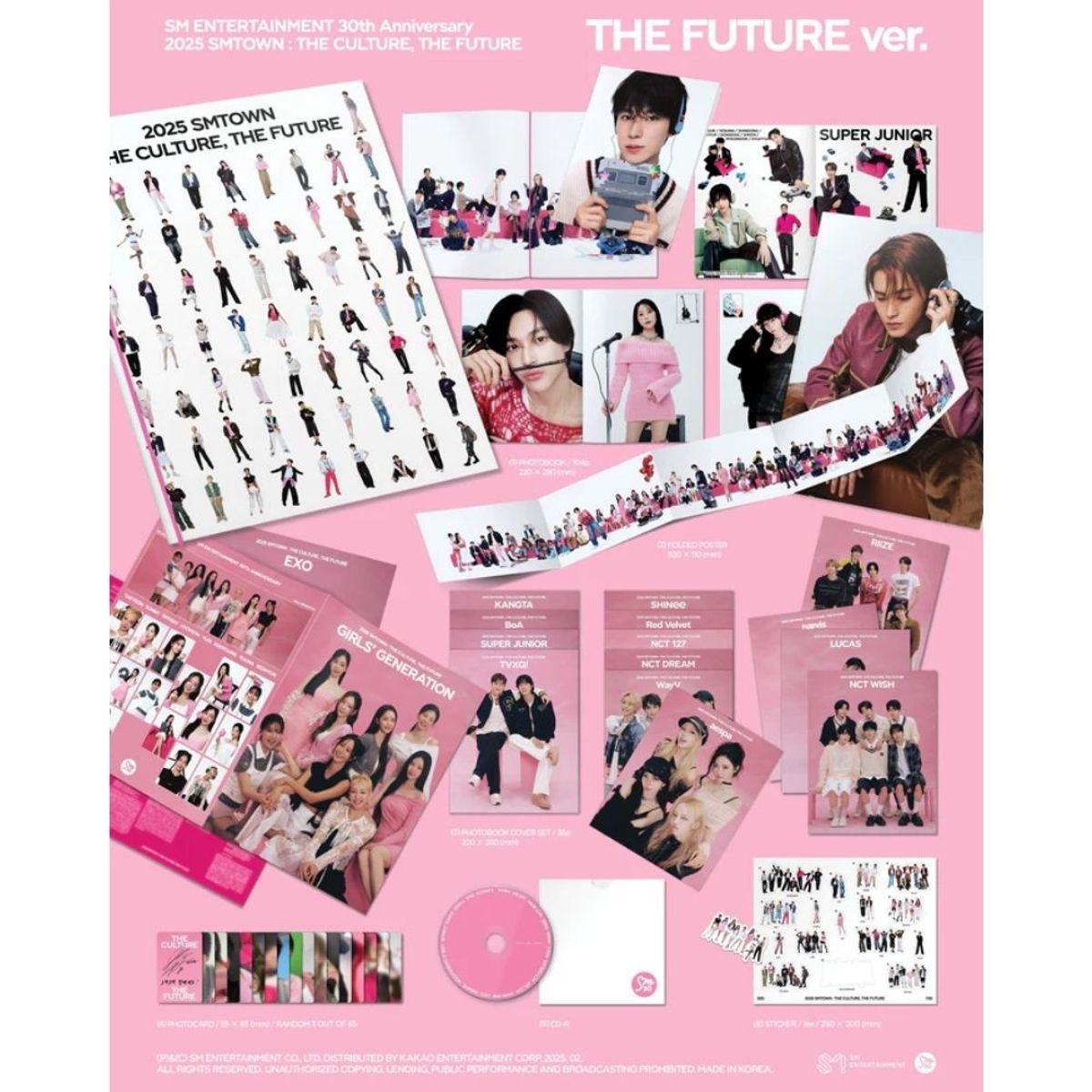 GENERICO - 2025 SMTOWN  THE CULTURE, THE FUTURE THE FUTURE Ver.