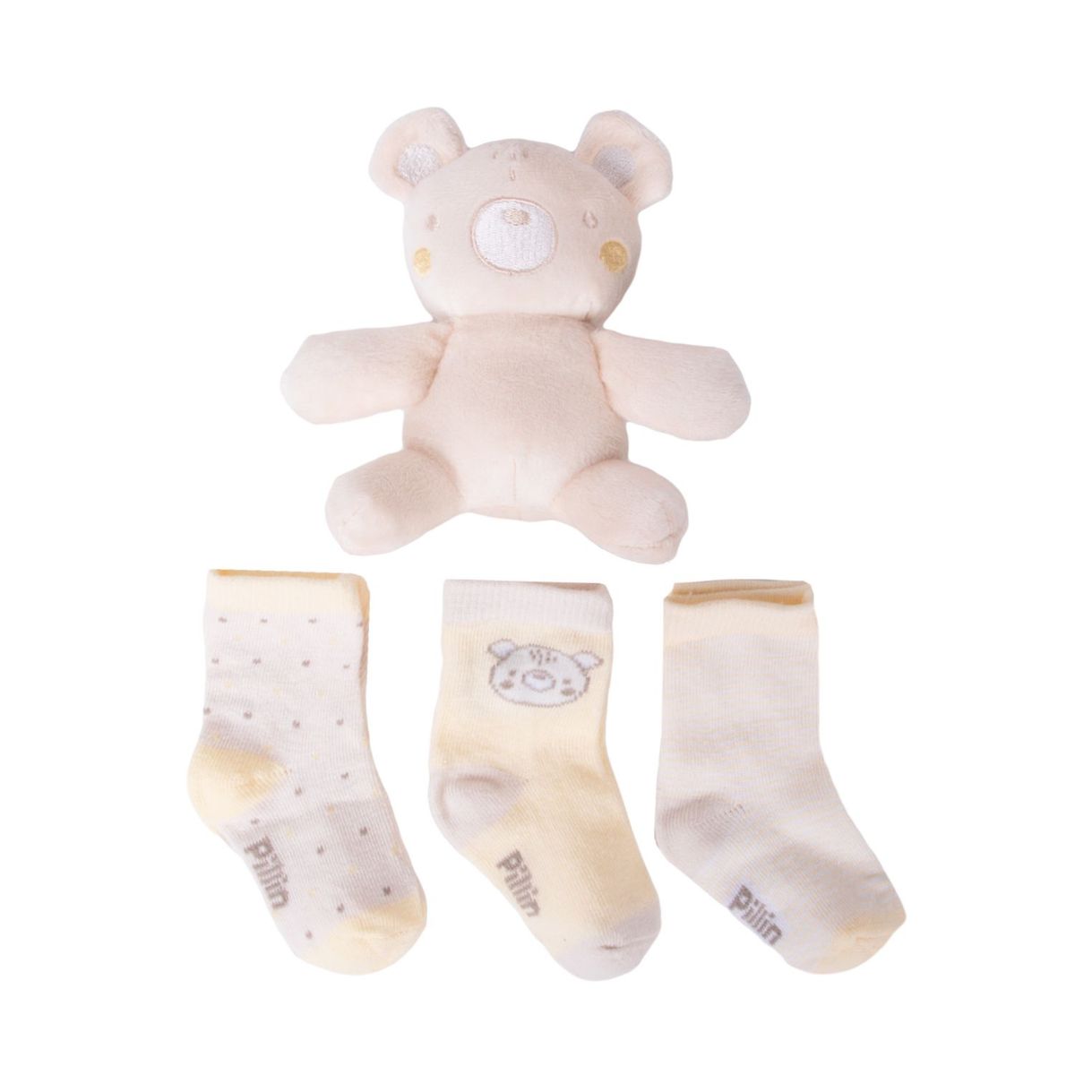 PILLIN - Peluche Blanco Unisex Pillin PRB339-25BEI