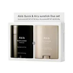ABIB - Airy & Quick Sunstick Duo SPF50+ - 2 unidades