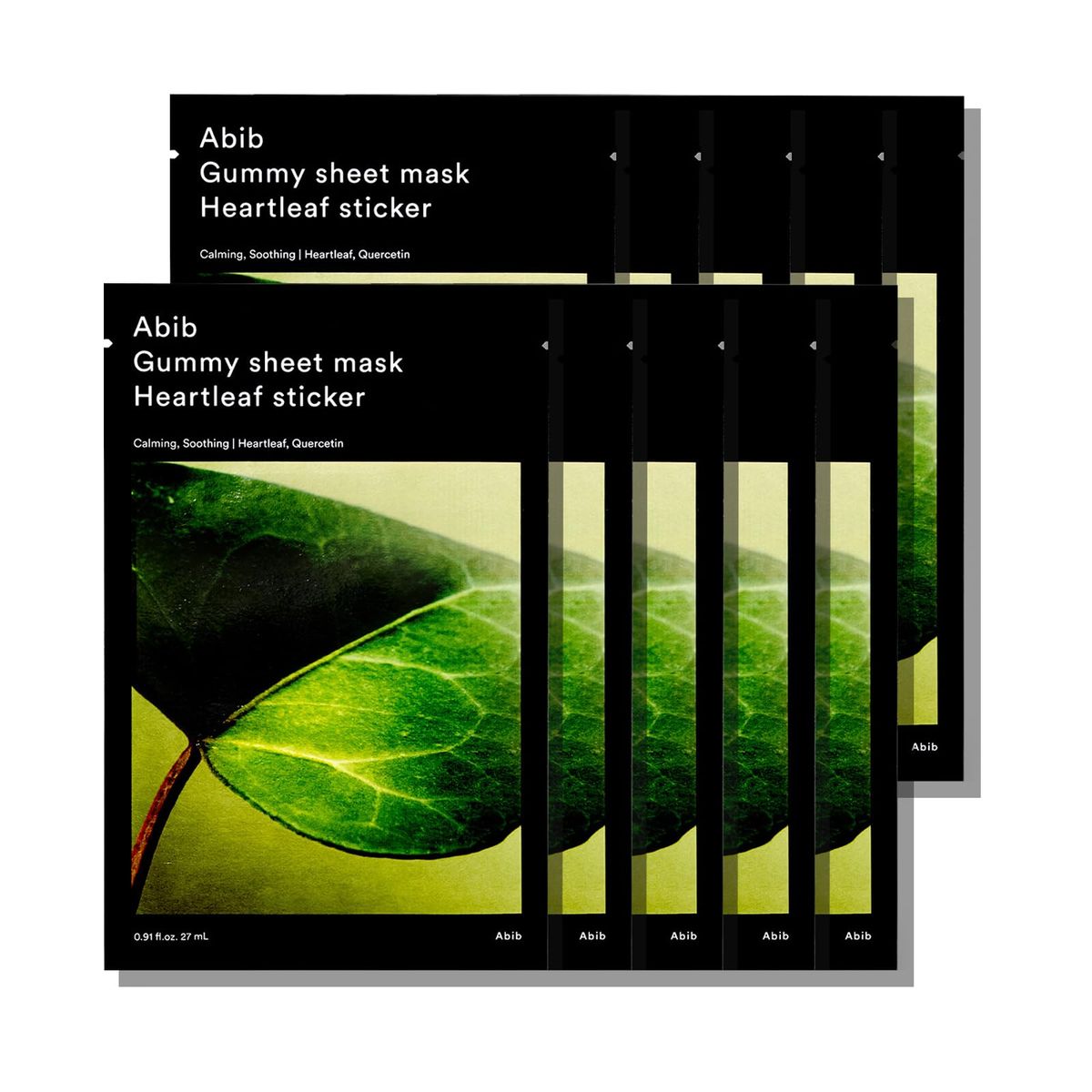 ABIB - Gummy Mask Heartleaf - 10 unidades Abib