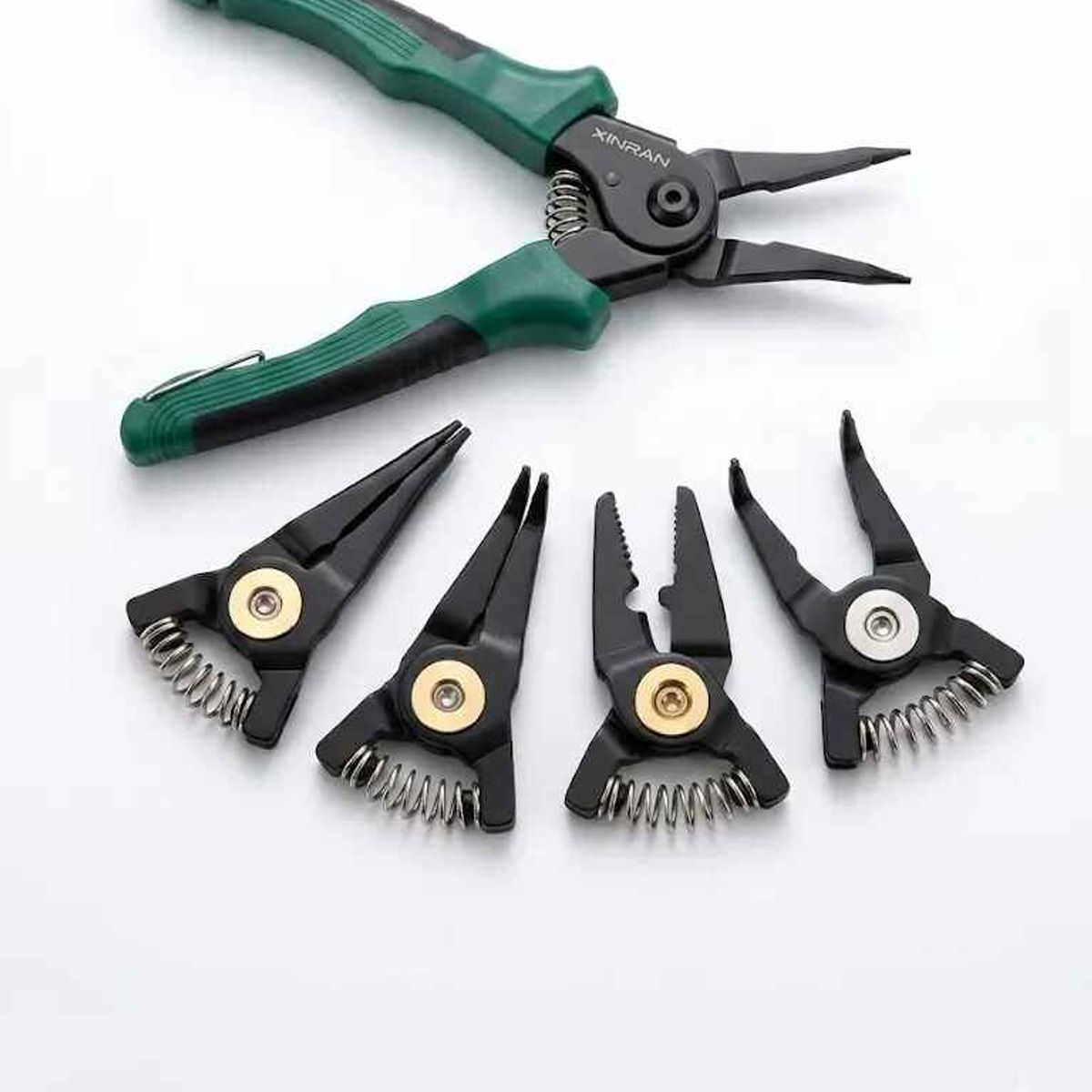 GENERICO - Set De Alicates 5 En 1 Con Estuche kit Electricista y saca Retenes