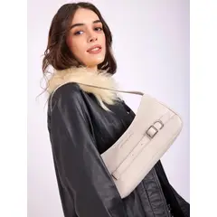 JUANITA JO - Cartera Mujer Baguette Dallas Nude